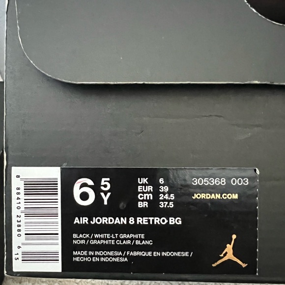 Air Jordan 8 Chrome GS - Picture 7 of 8